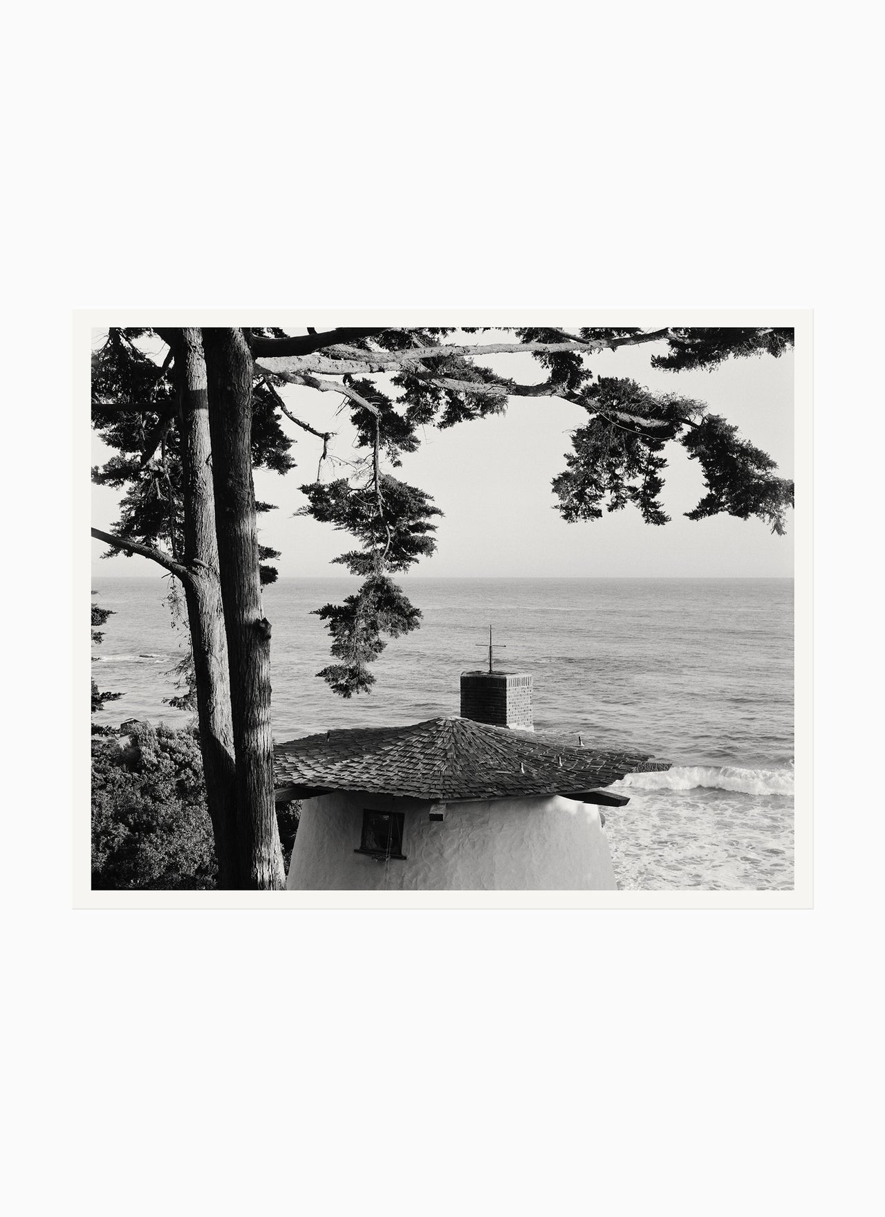 Beach House, Malibu – 2019 9.875 x 8.0" Archival Print - Scott West